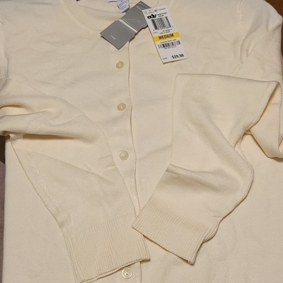 𝅺charter Club Long Sleeve Cardigan Sweater - Picture 4 of 10